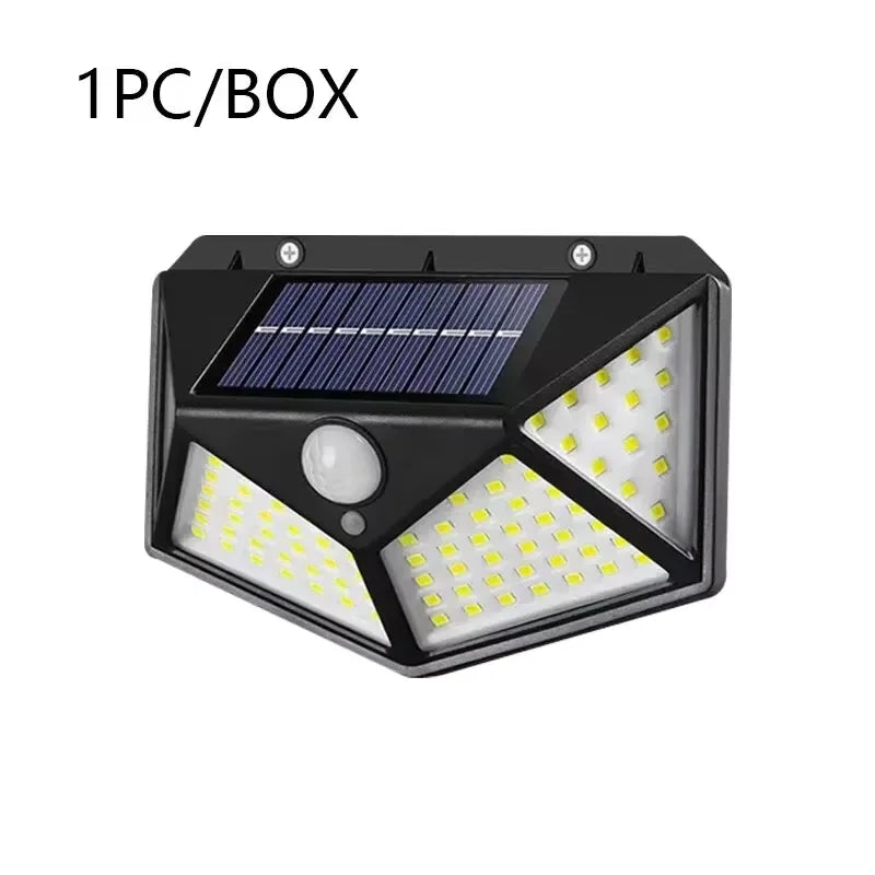 Multifunctional Solar Lamp Outdoor Garden Decoration Solar LED Light Waterproof Sunlight Powered Spotlight with Motion Sensor